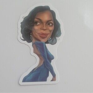 Rosario Dawson Sticker Caricature